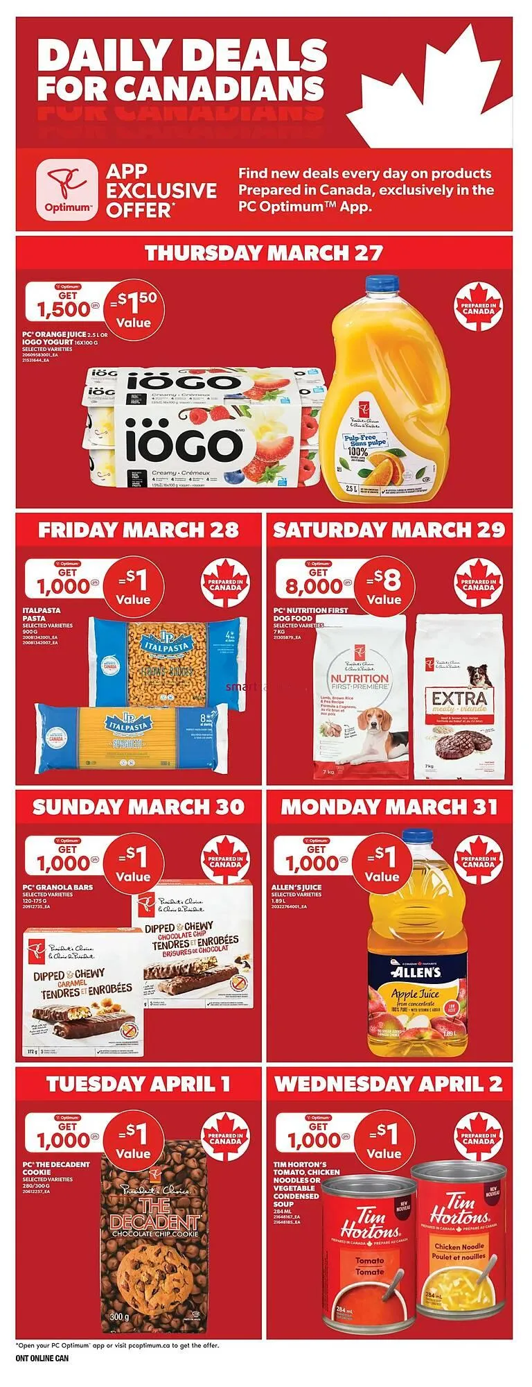 Loblaws flyer from March 27 to April 2 2025 - flyer page 1
