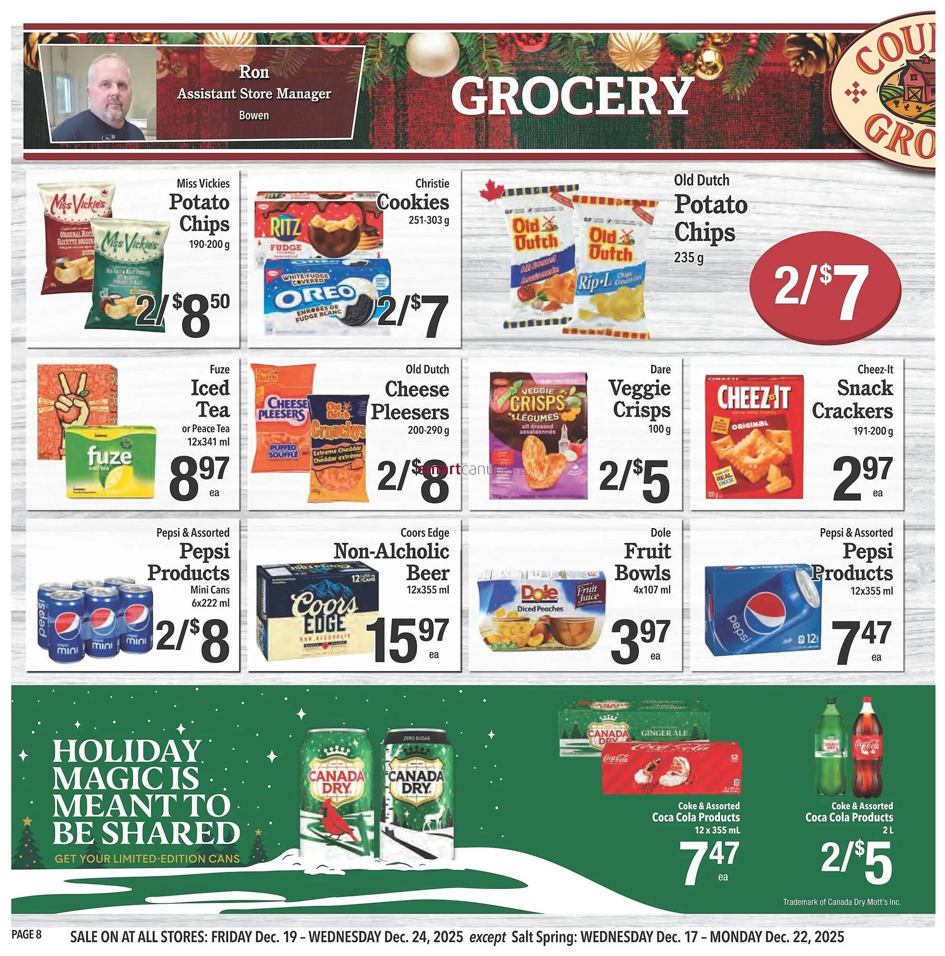 Country Grocer flyer from December 19 to December 25 2025 - flyer page 8