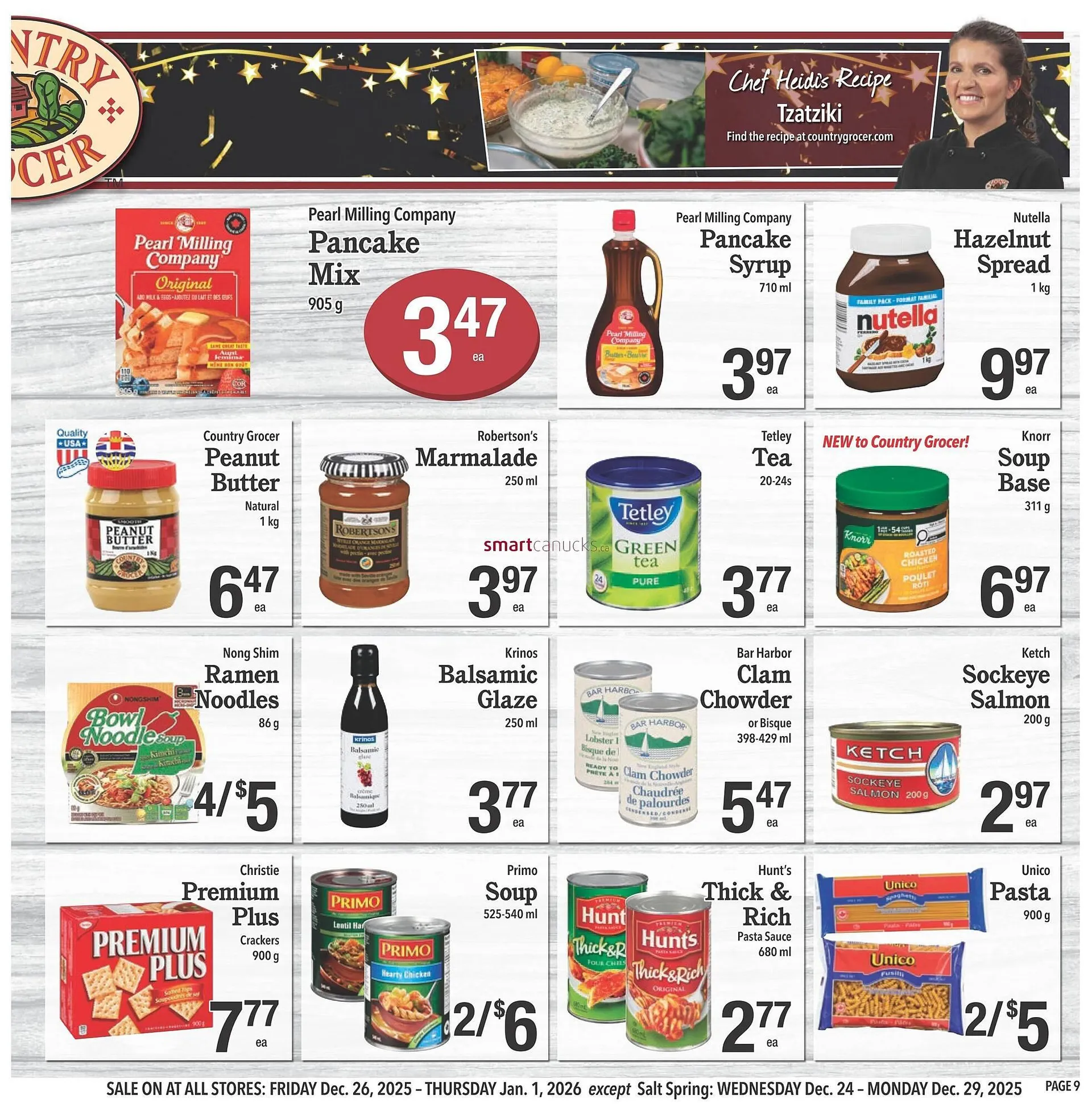 Country Grocer flyer from December 26 to January 1 2026 - flyer page 9