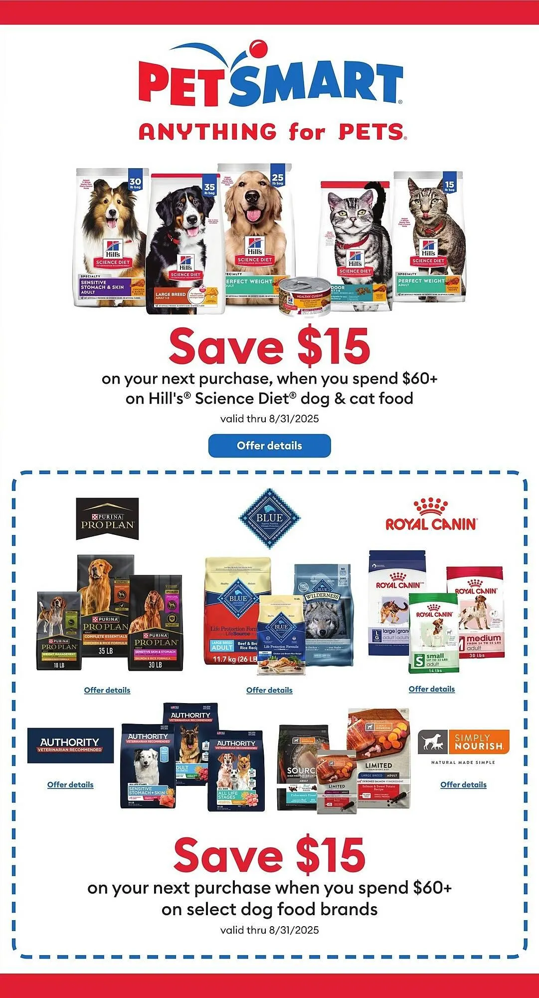 Petsmart flyer from August 10 to August 16 2025 - flyer page 9
