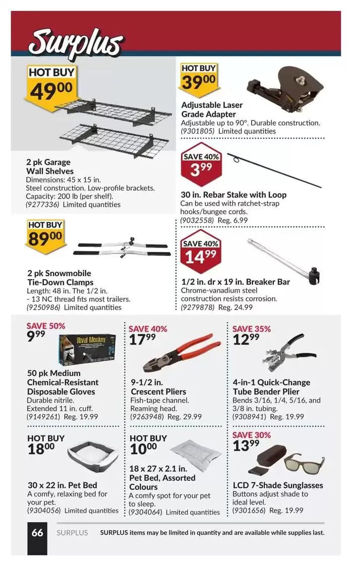 National Sale from November 5 to November 17 2024 - flyer page 70