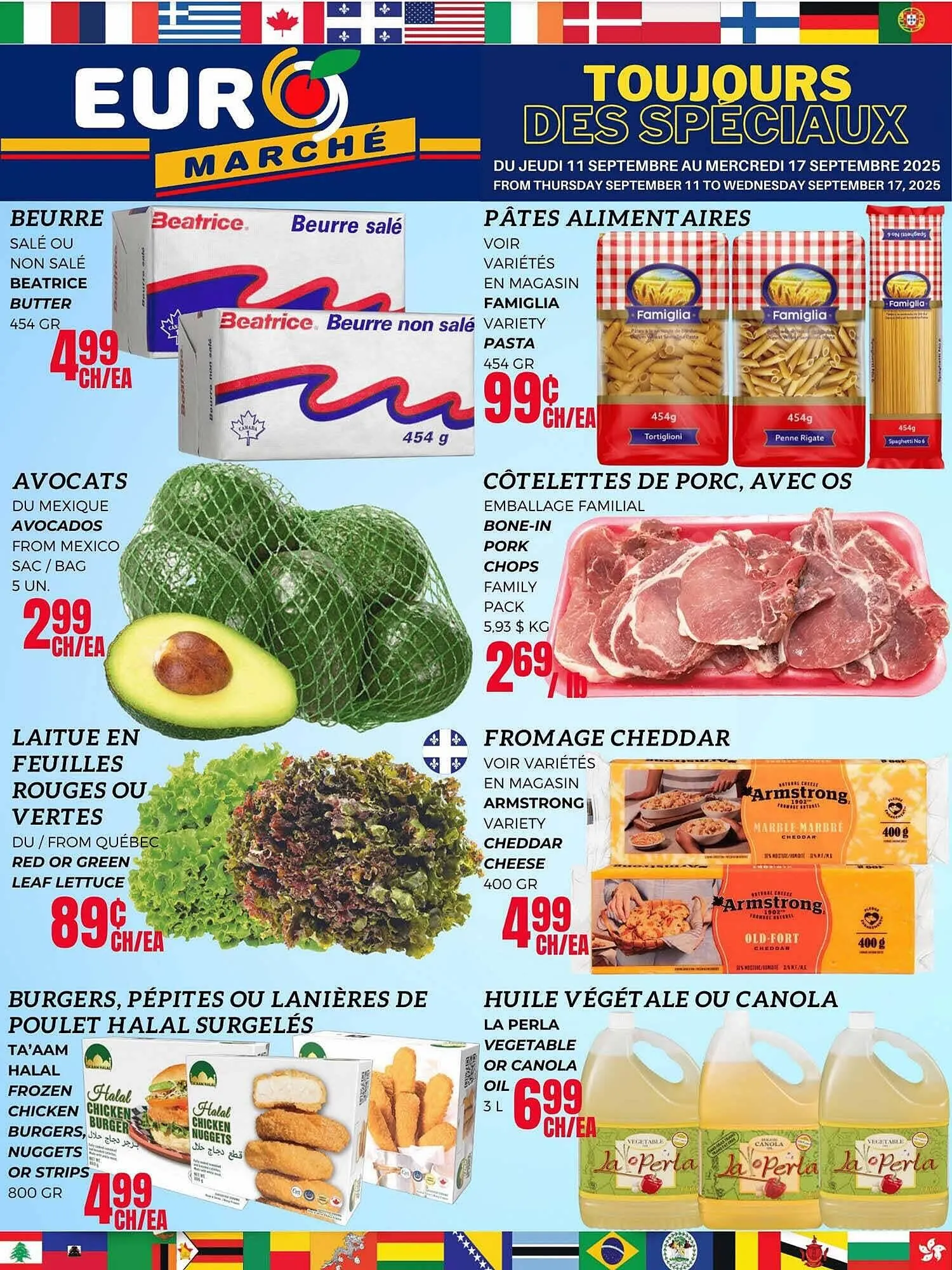 Euromarché flyer from September 11 to September 18 2025 - flyer page 1