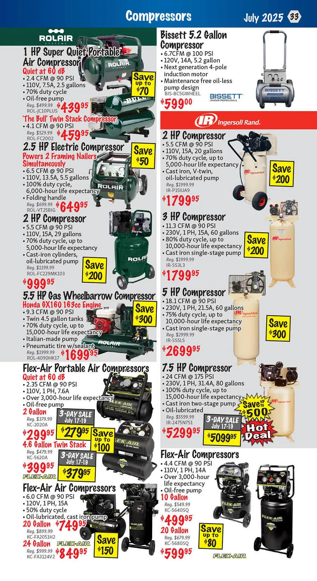 KMS Tools flyer from July 3 to July 9 2025 - flyer page 33