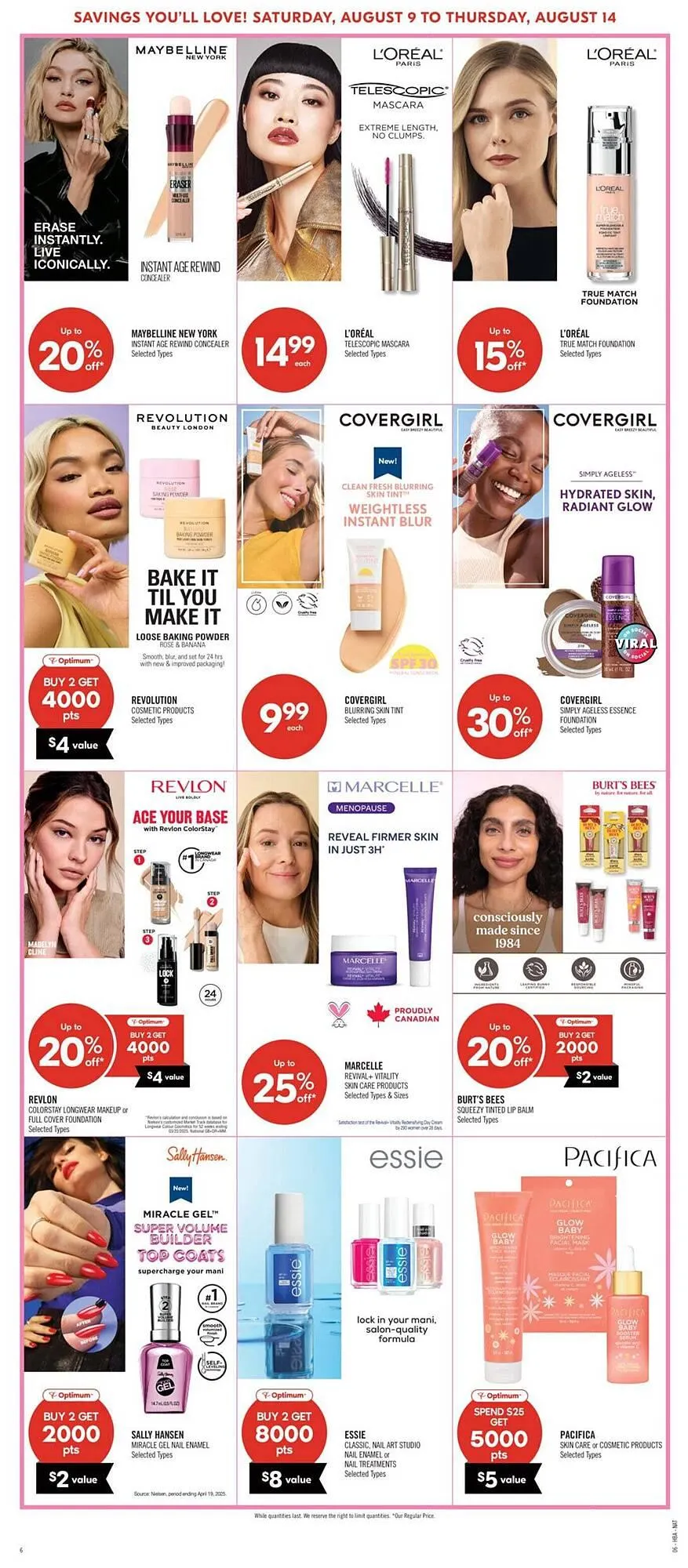 Shoppers Drug Mart flyer from August 9 to August 14 2025 - flyer page 13