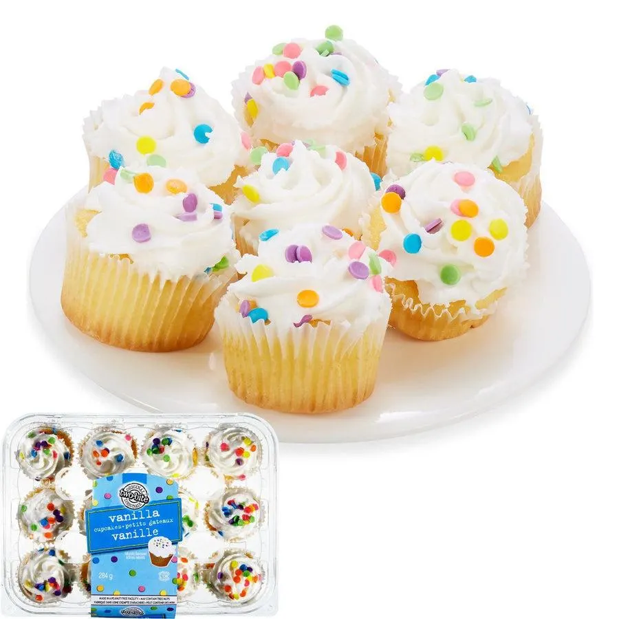Two Bite Vanilla Cupcakes 284g