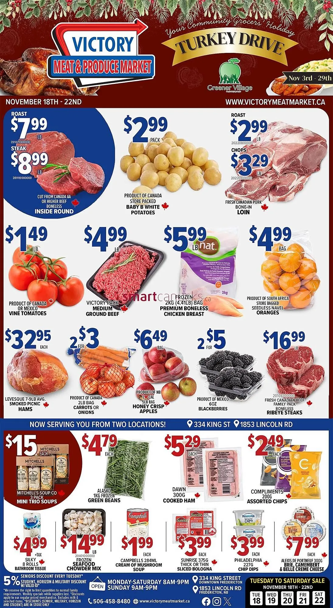 Victory Meat Market flyer from November 14 to November 20 2025 - flyer page 1