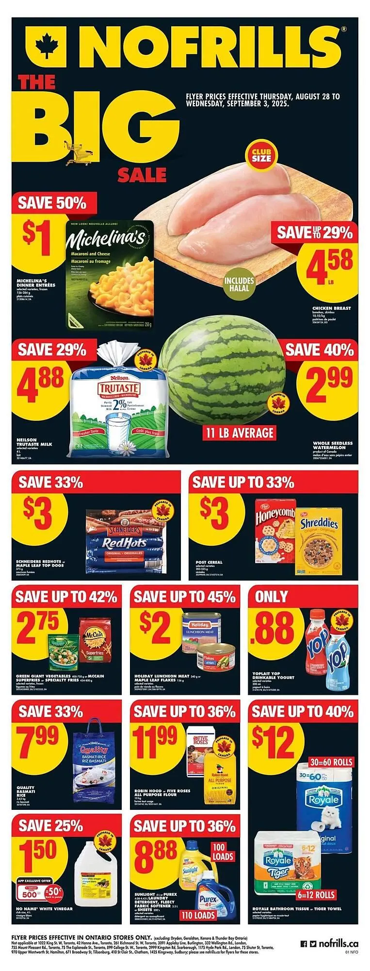 No Frills flyer from August 28 to September 3 2025 - flyer page 2