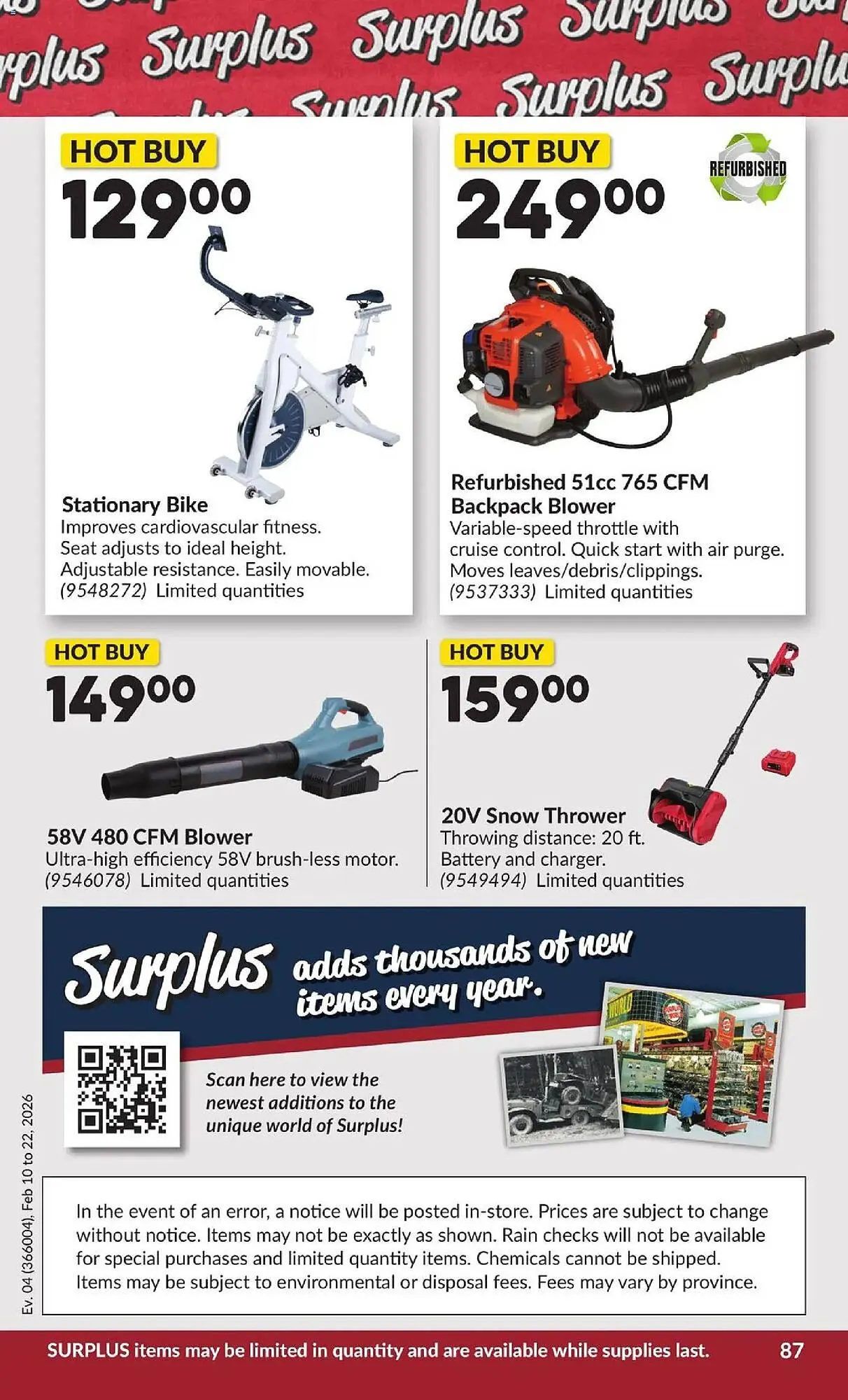 Princess Auto flyer from February 10 to February 22 2026 - flyer page 92