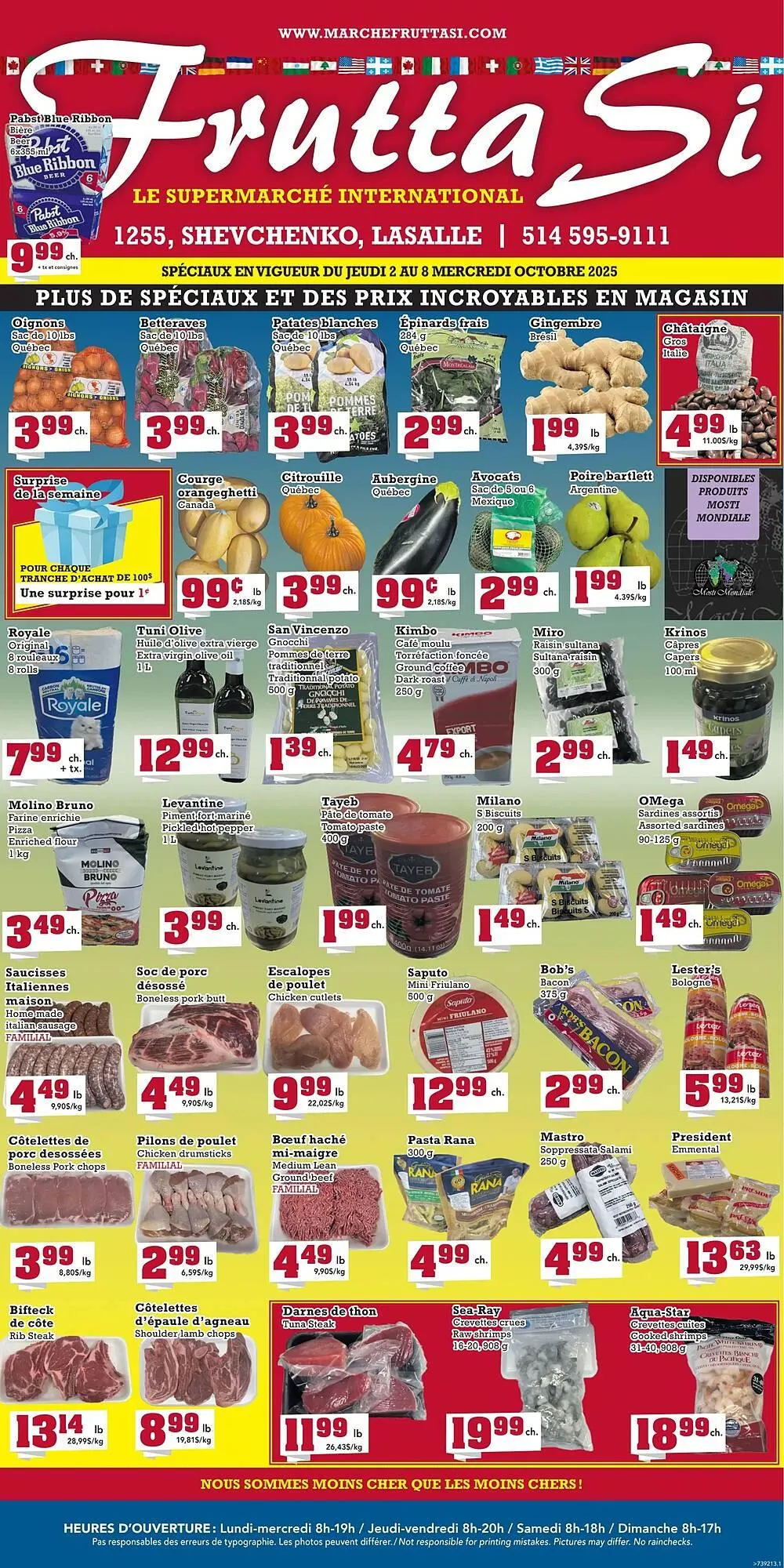 Frutta Si flyer from October 2 to October 8 2025 - flyer page 1
