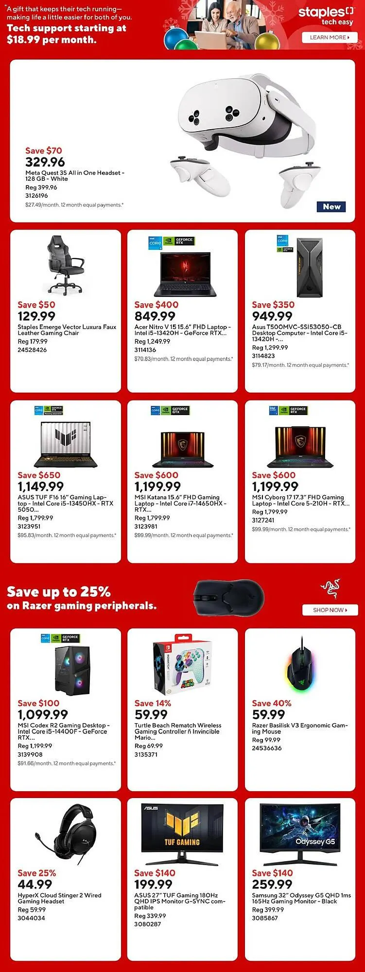 Staples flyer from December 19 to December 24 2025 - flyer page 5