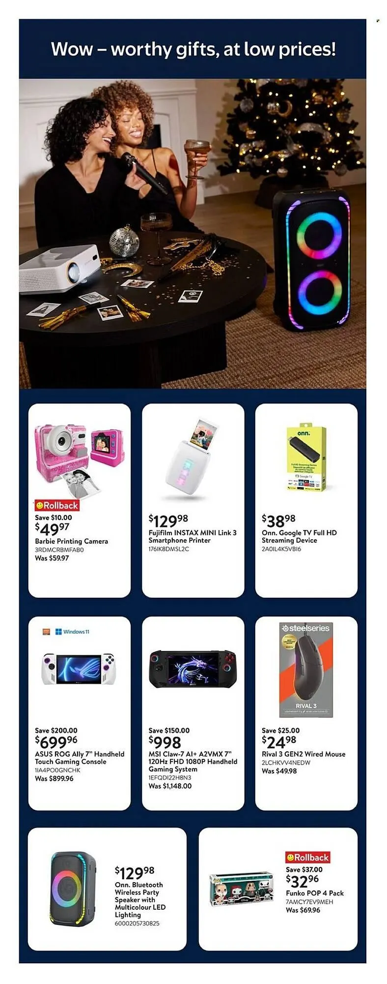 Walmart flyer from December 4 to December 24 2025 - flyer page 20