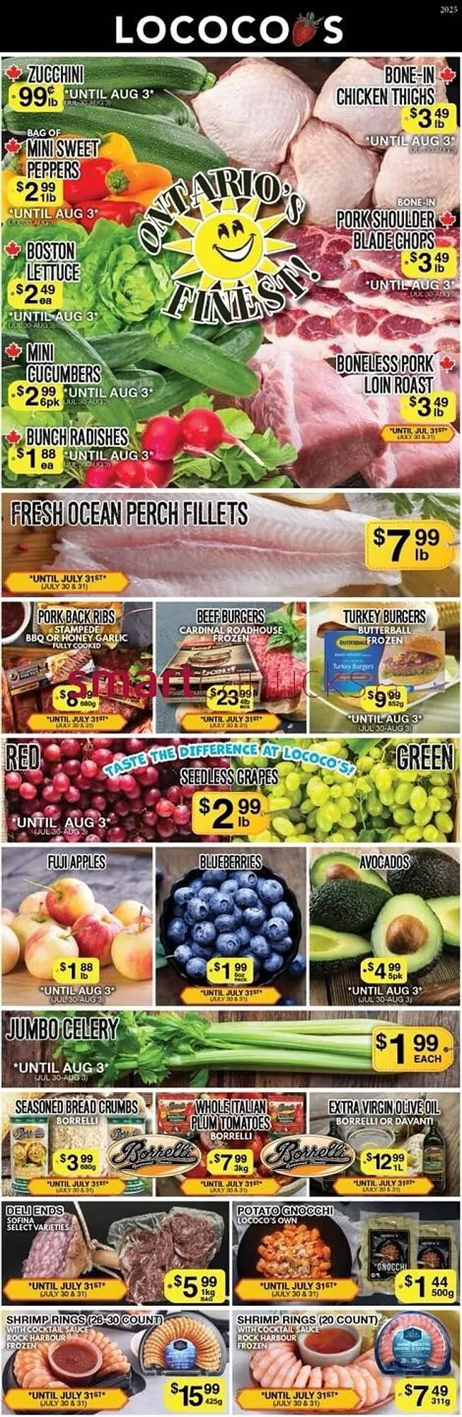 Lococo's flyer from July 30 to August 5 2025 - flyer page 1