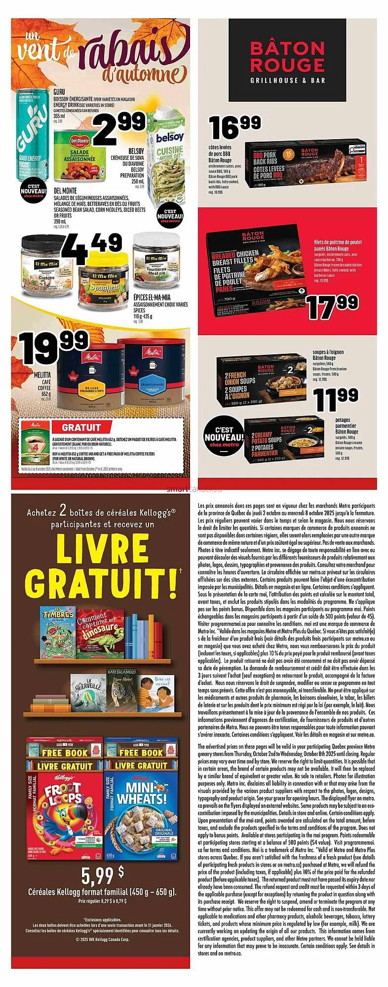 Metro flyer from October 2 to October 15 2025 - flyer page 23