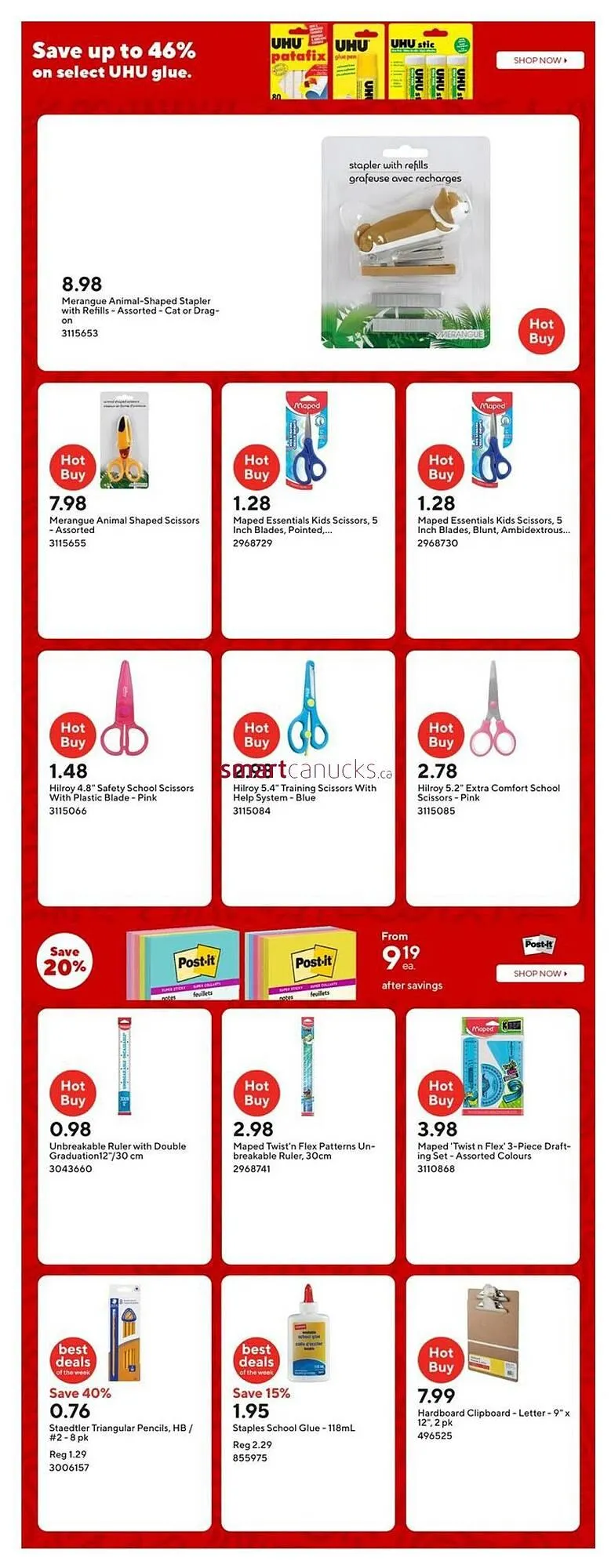 Staples flyer from August 22 to August 28 2025 - flyer page 11