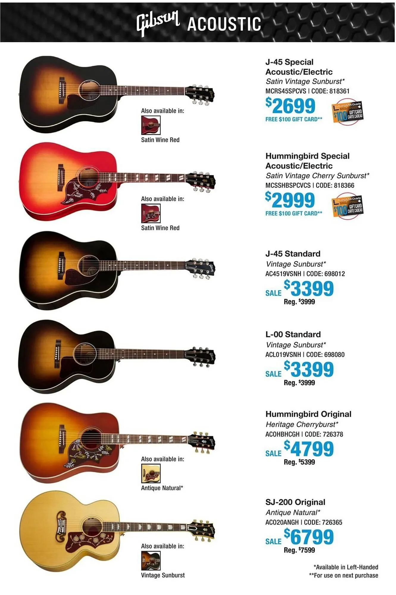 Long & McQuade flyer from October 9 to October 31 2025 - flyer page 8