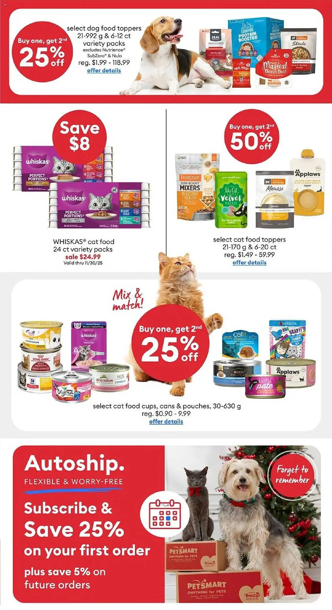 Petsmart flyer from November 6 to November 20 2025 - flyer page 6