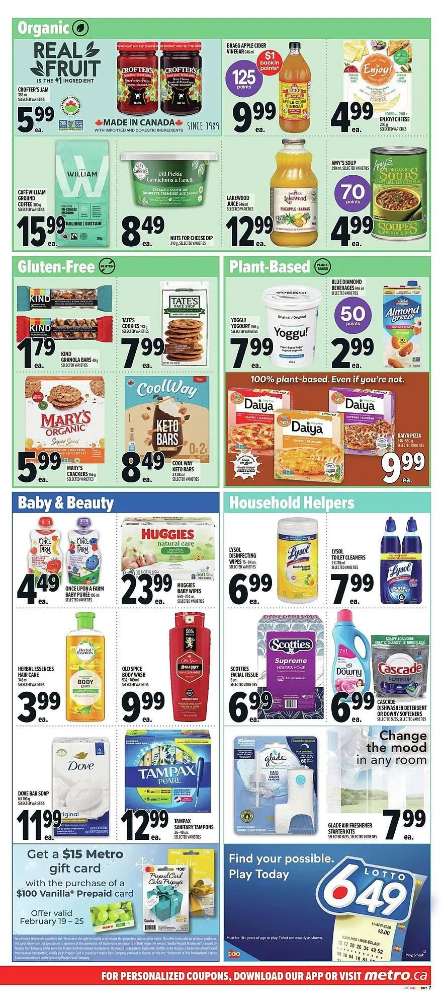 Metro flyer from February 19 to February 26 2026 - flyer page 13