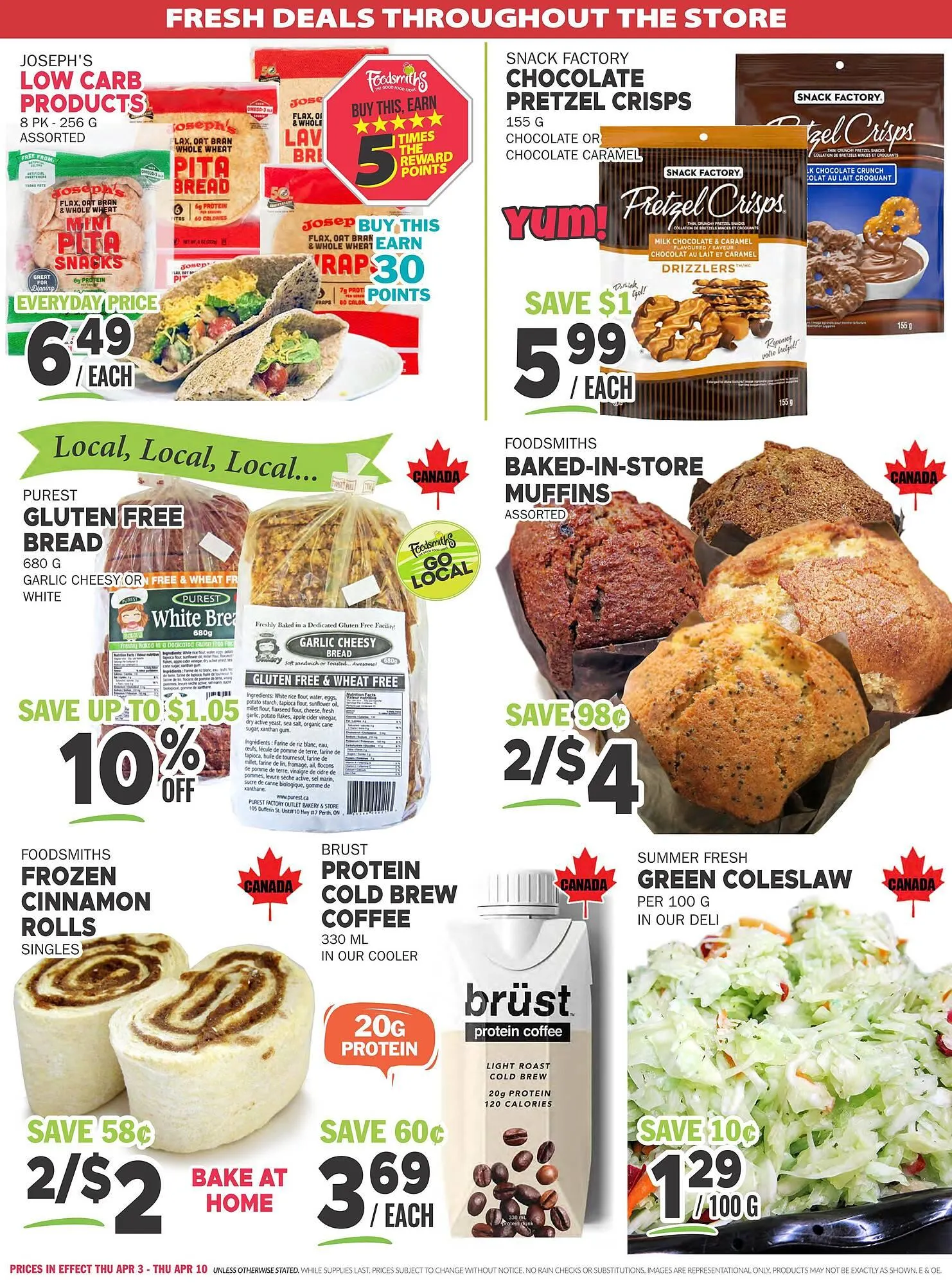 Foodsmiths flyer from April 3 to April 9 2025 - flyer page 12