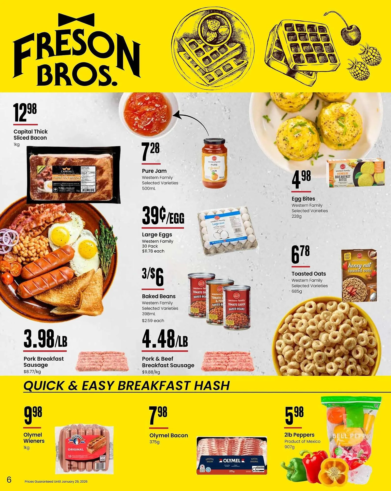 Freson Bros flyer from December 26 to January 29 2026 - flyer page 6