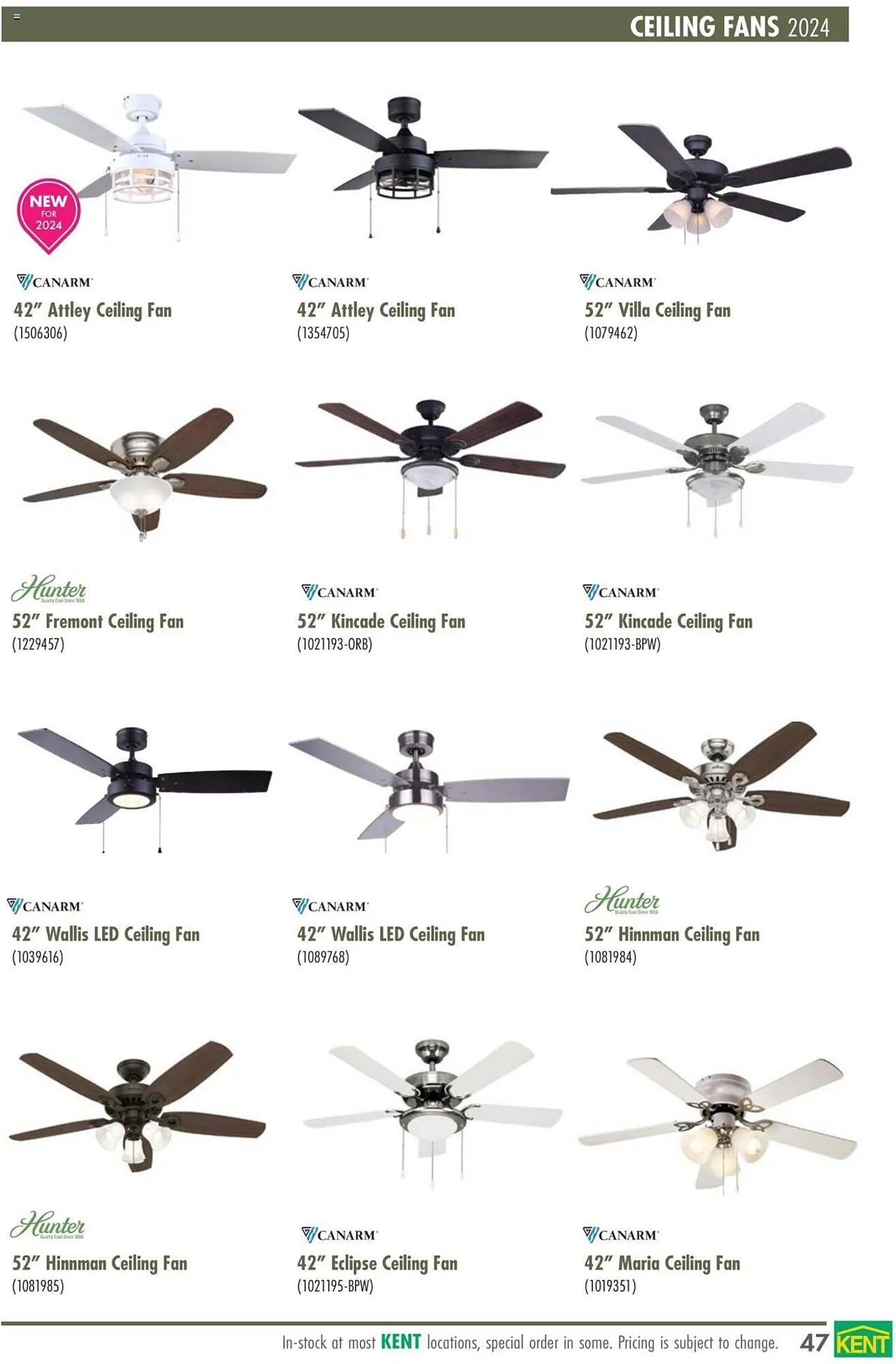 Kent flyer from April 1 to December 31 2024 - flyer page 47