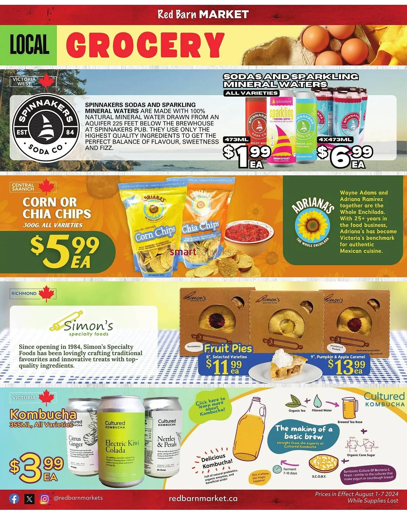 Red Barn Market flyer from August 1 to August 7 2024 - flyer page 8