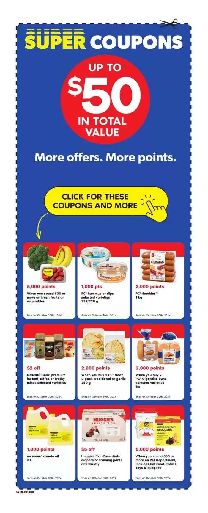 Current special promotions from October 3 to October 9 2024 - flyer page 5