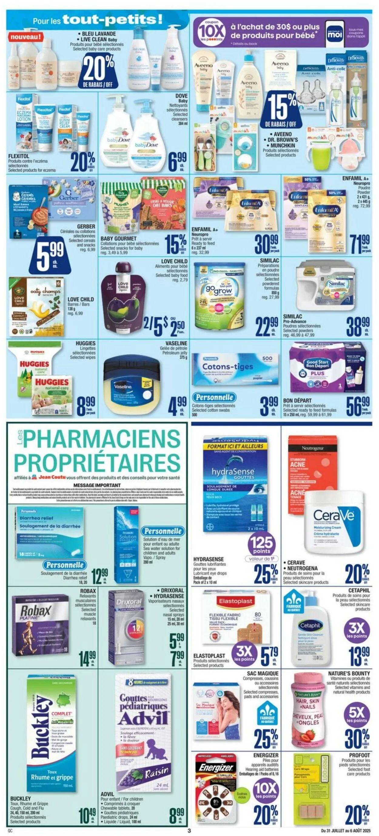 Jean Coutu Current flyer from July 31 to August 6 2025 - flyer page 5