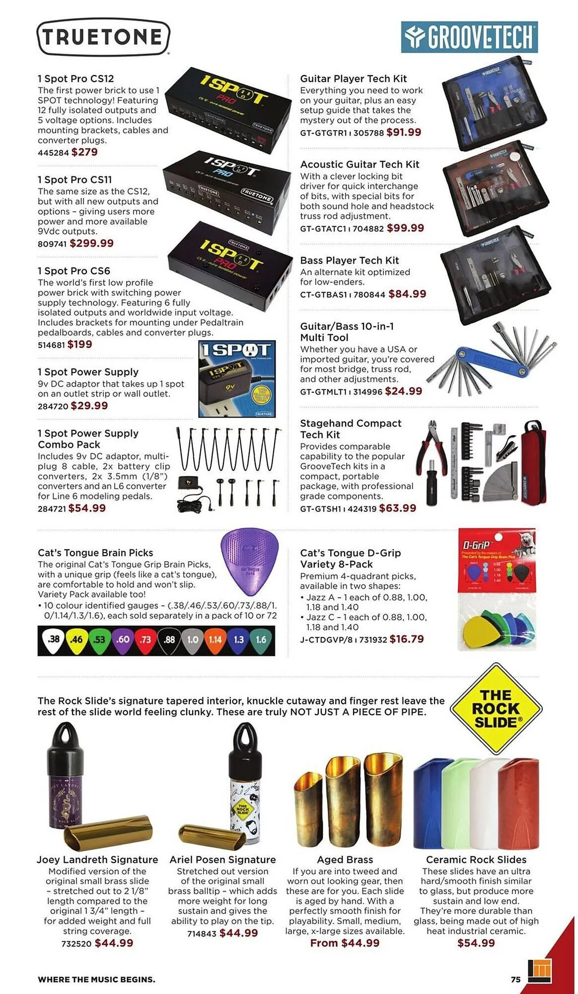 Long & McQuade flyer from October 9 to October 31 2025 - flyer page 75