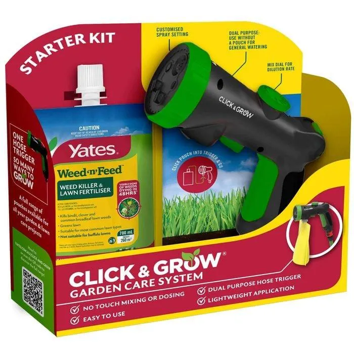 Yates Weed 'N' Feed Click & Grow Starter Kit