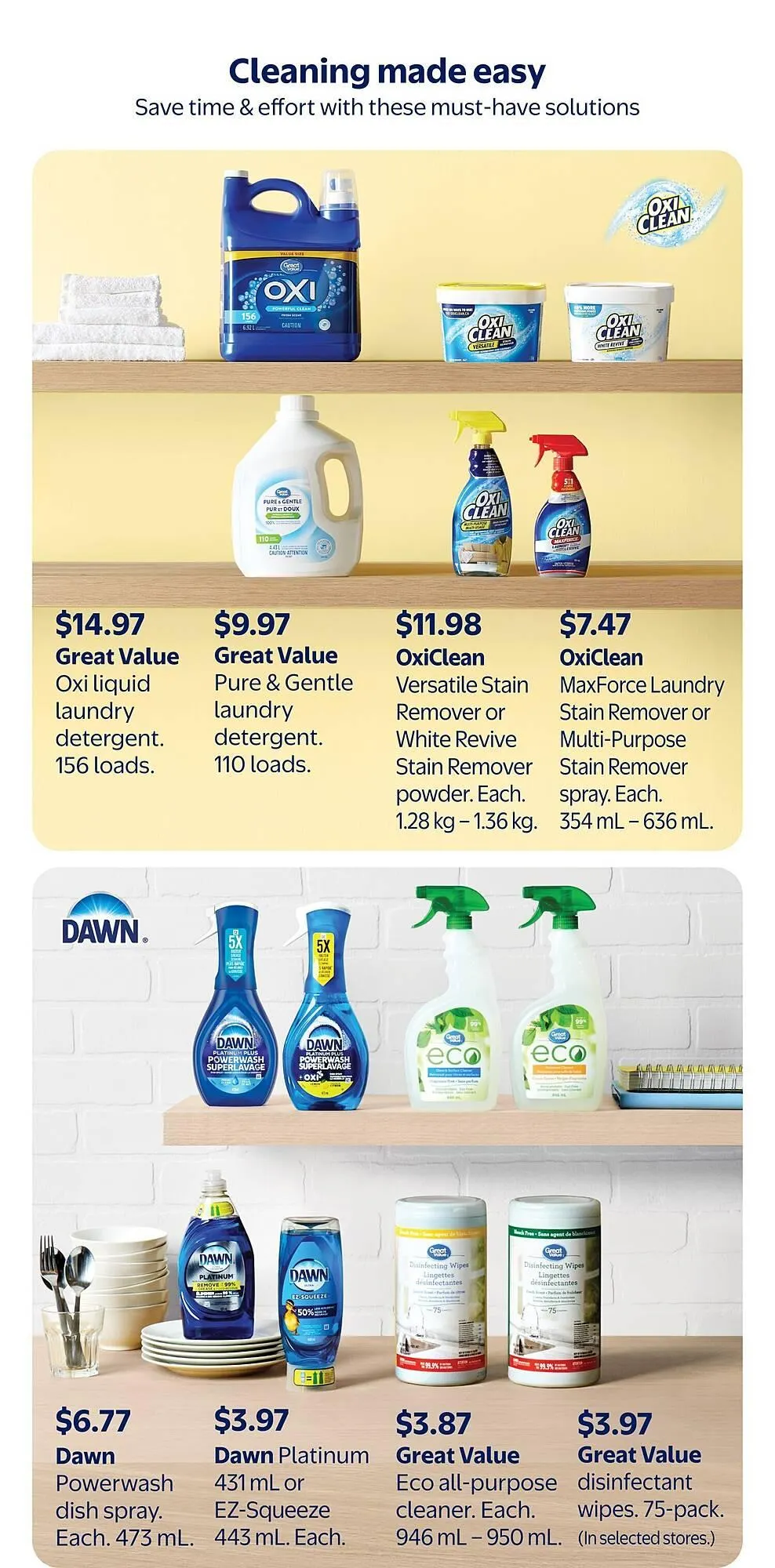 Walmart flyer from September 4 to September 18 2025 - flyer page 14