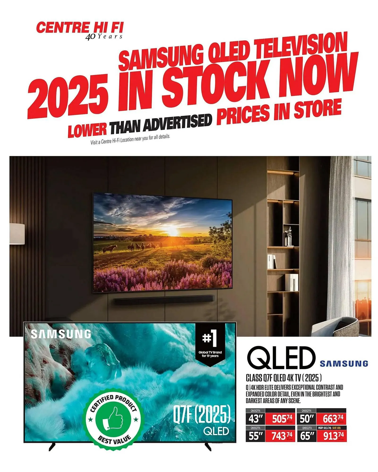 Centre Hi-Fi flyer from September 26 to October 2 2025 - flyer page 19