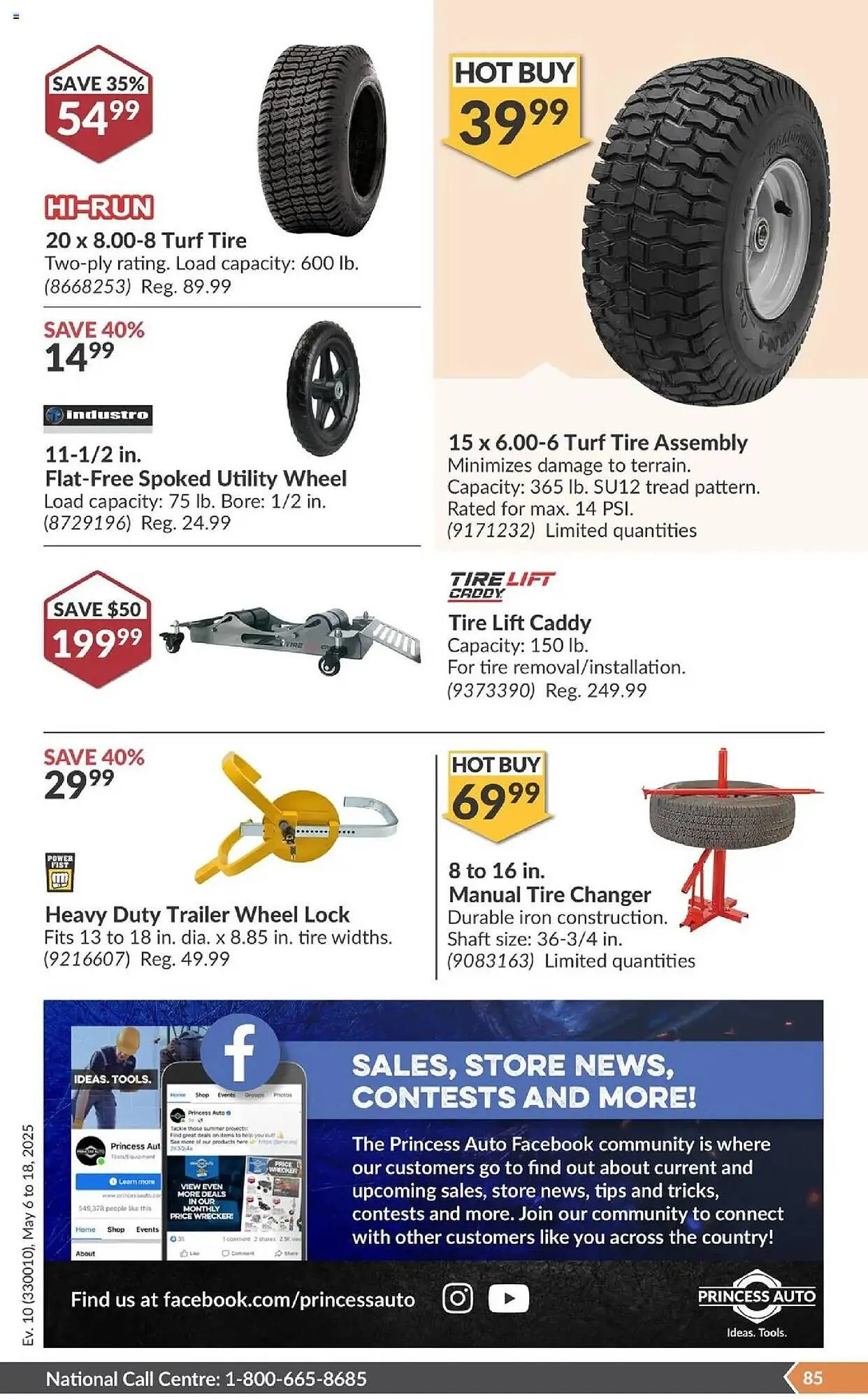 Princess Auto flyer from May 6 to May 18 2025 - flyer page 90