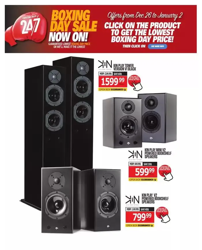 Exclusive deals and bargains from December 26 to January 2 2025 - flyer page 37