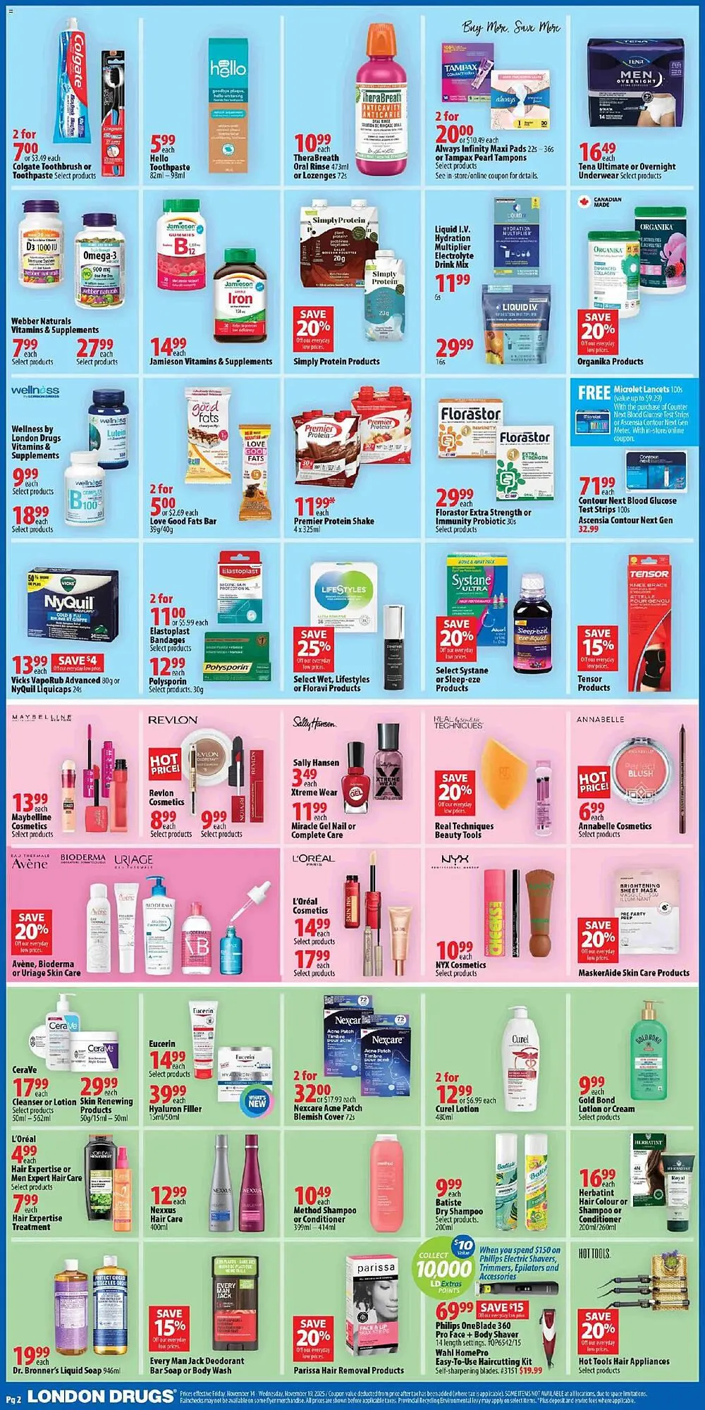 London Drugs flyer from November 14 to November 19 2025 - flyer page 2