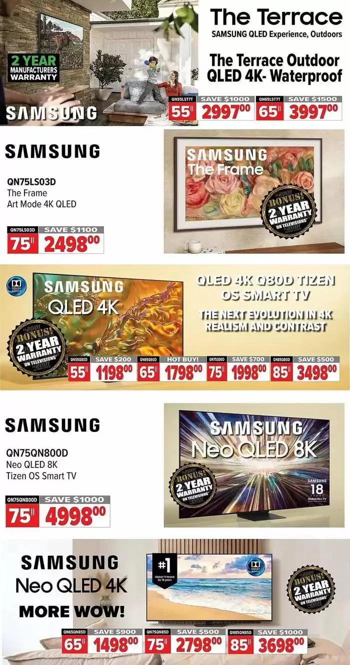 2001 Audio Video weekly flyer from January 10 to January 17 2025 - flyer page 12