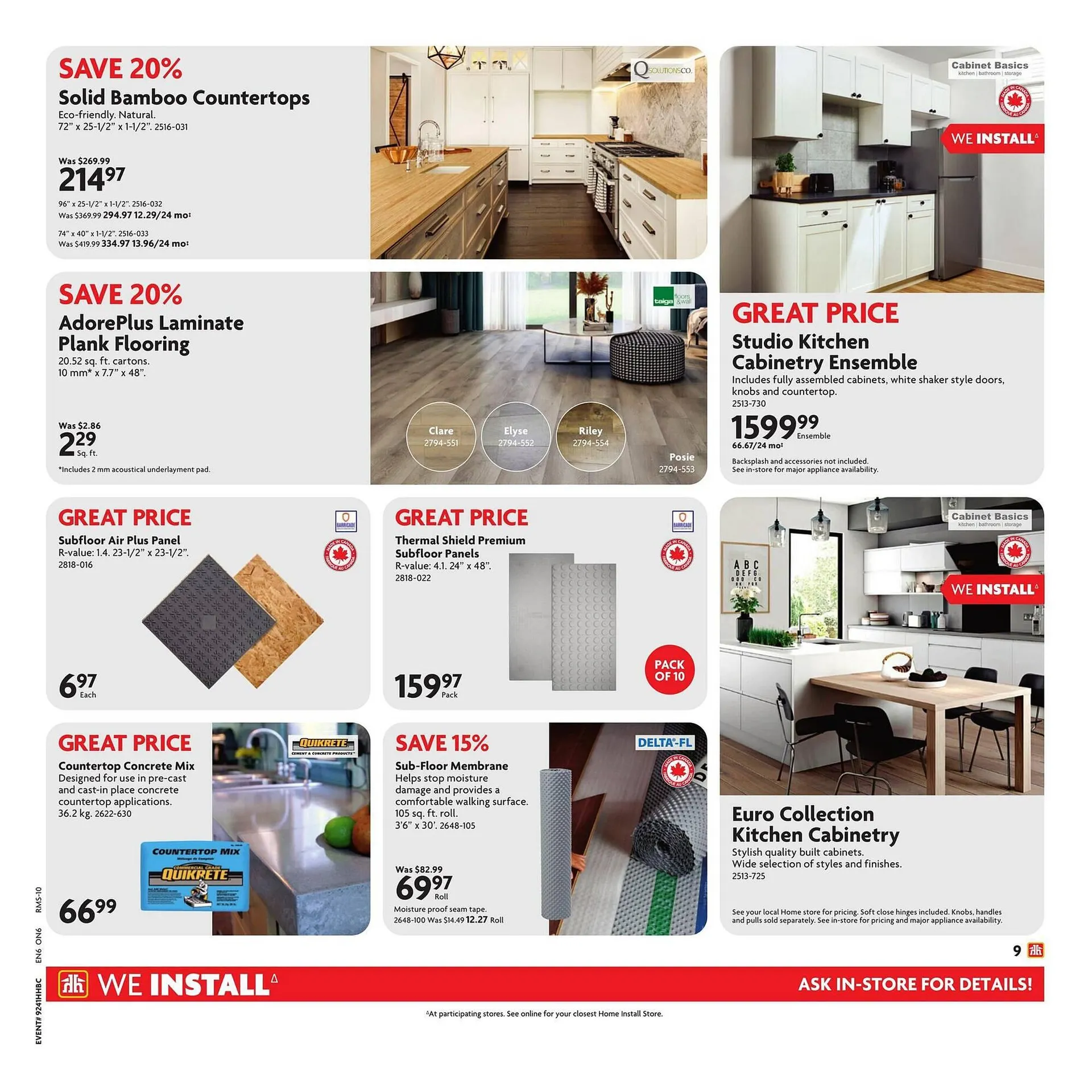 Home Hardware flyer from October 9 to October 16 2025 - flyer page 14