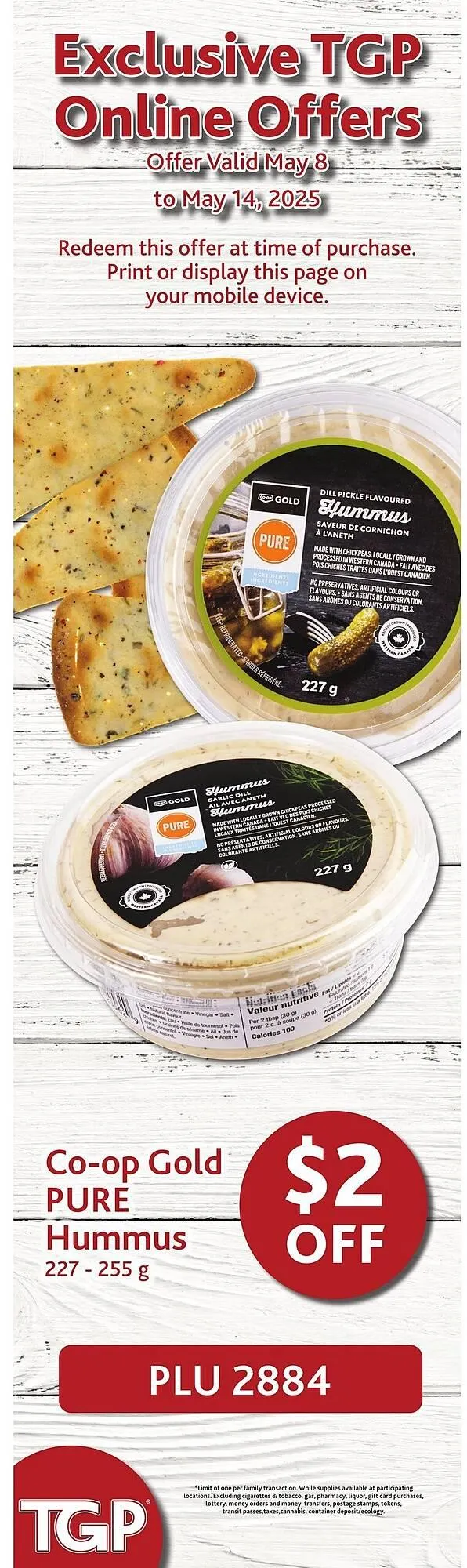 TGP The Grocery People flyer from May 8 to May 14 2025 - flyer page 8