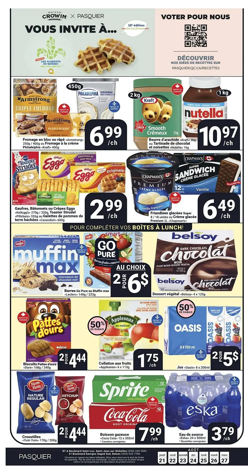 Pasquier flyer from August 21 to August 27 2025 - flyer page 12