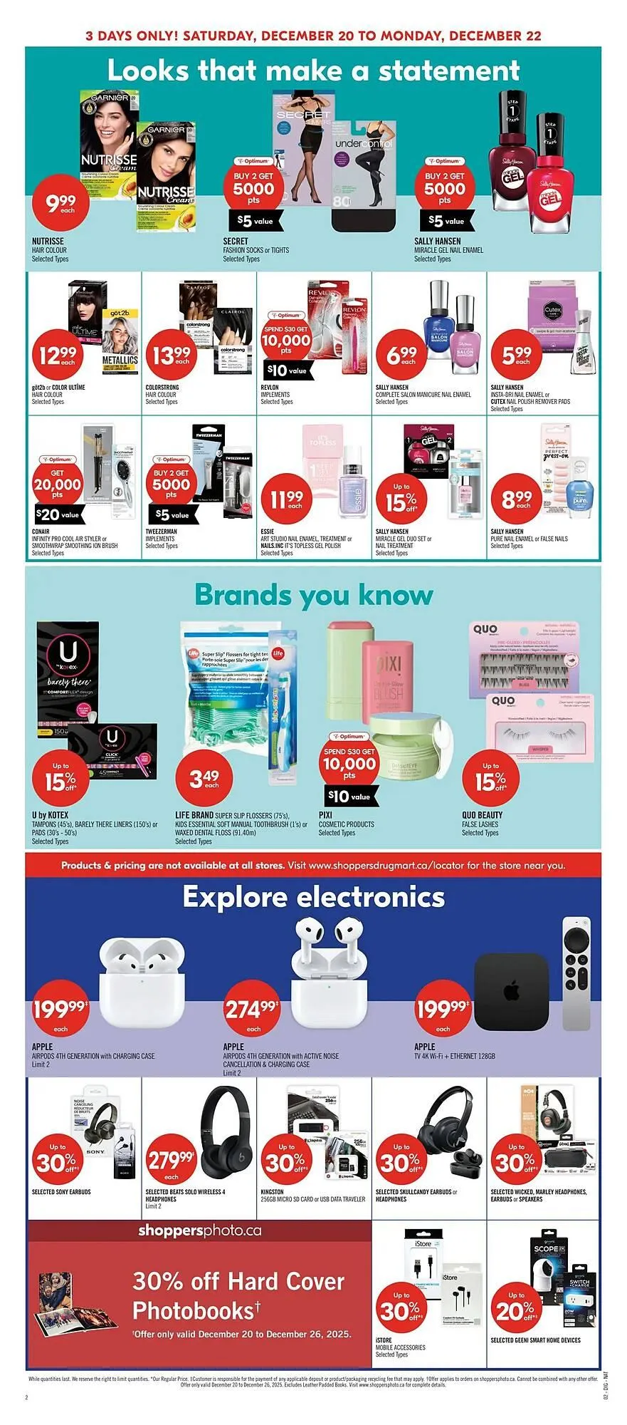 Shoppers Drug Mart flyer from December 20 to December 22 2025 - flyer page 10
