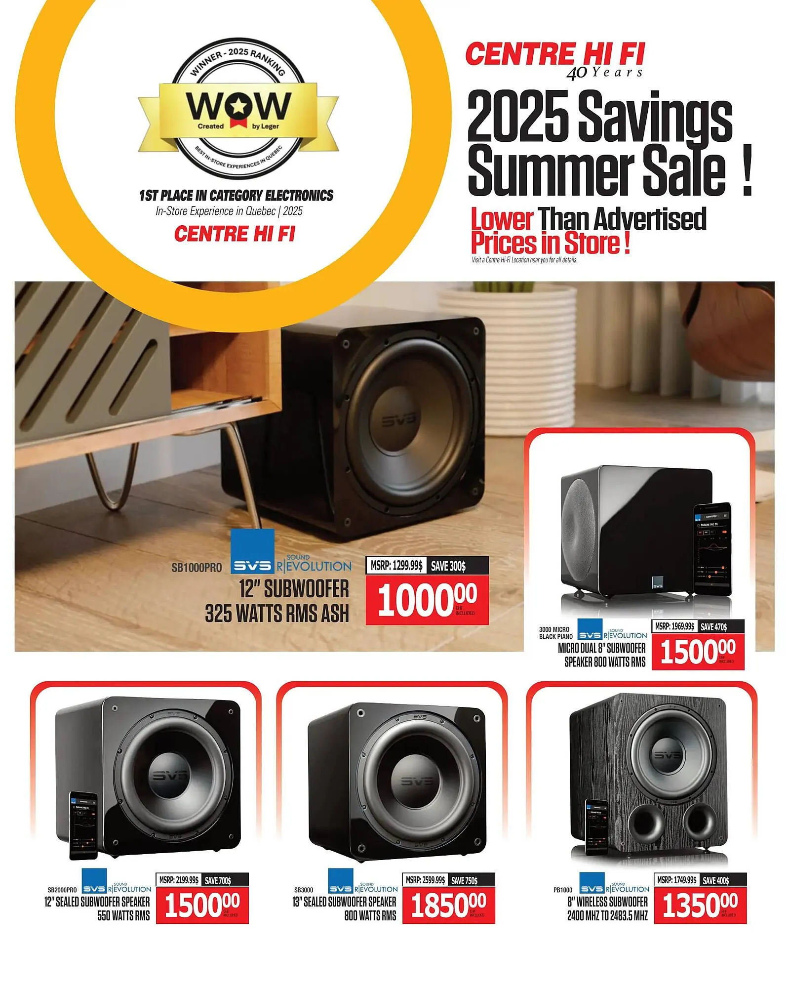 Centre Hi-Fi flyer from July 18 to July 24 2025 - flyer page 55