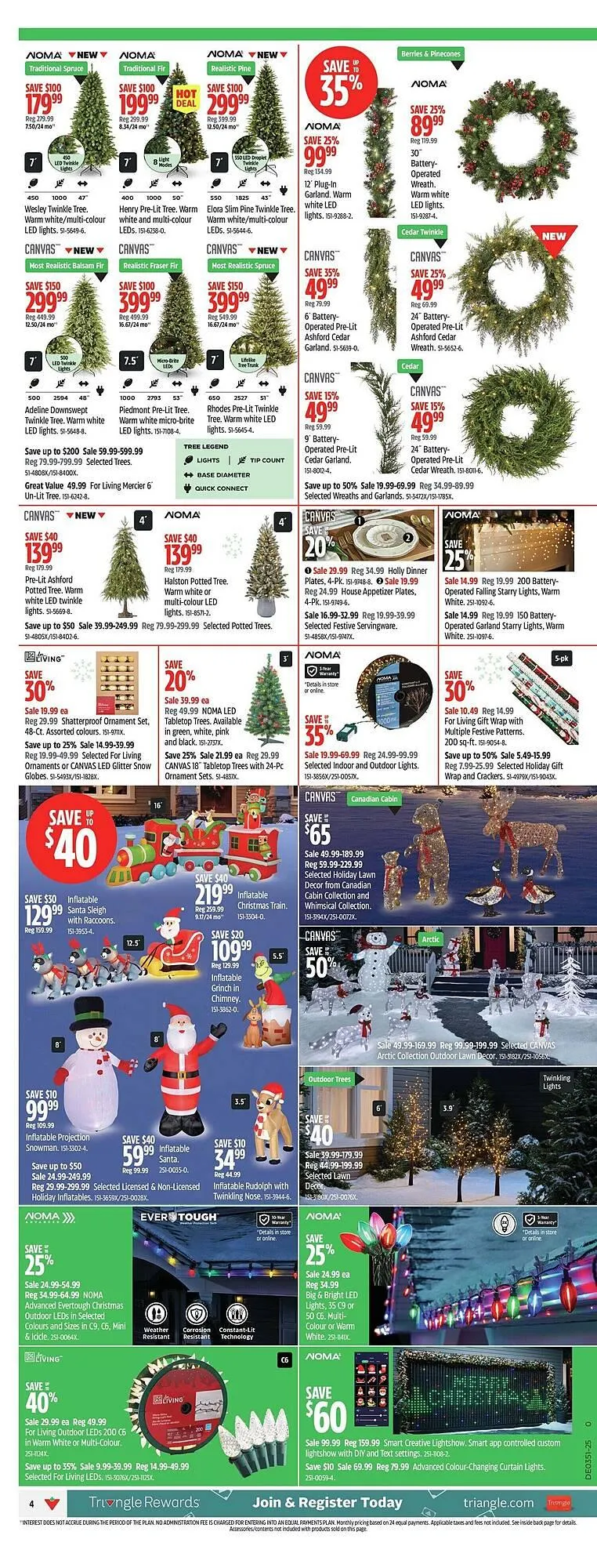 Canadian Tire flyer from December 11 to December 22 2025 - flyer page 4