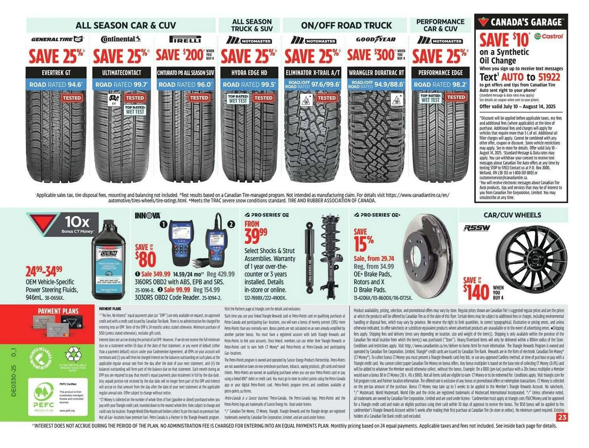 Canadian Tire flyer from July 18 to July 25 2025 - flyer page 32