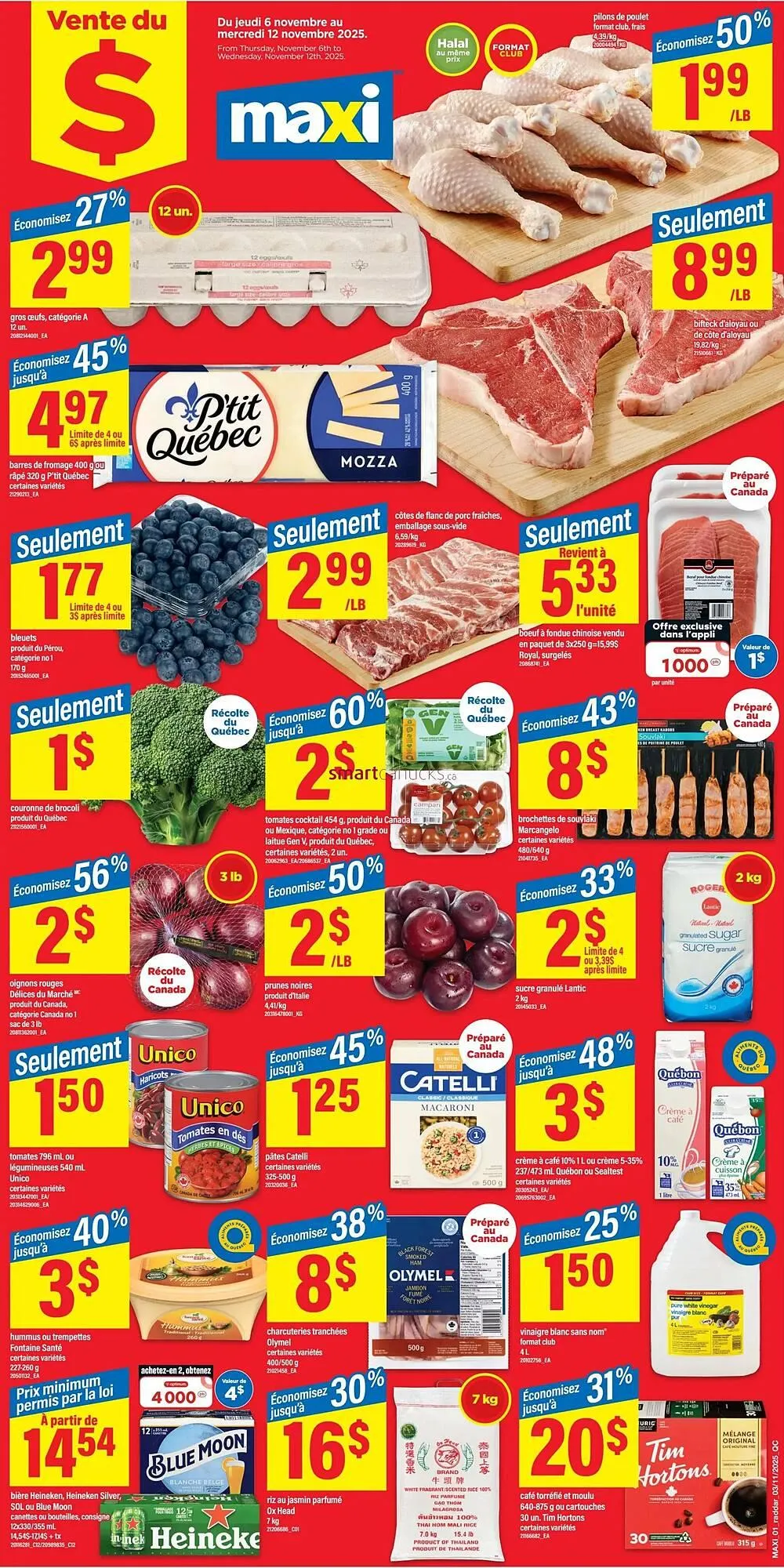 Maxi flyer from November 6 to November 12 2025 - flyer page 1