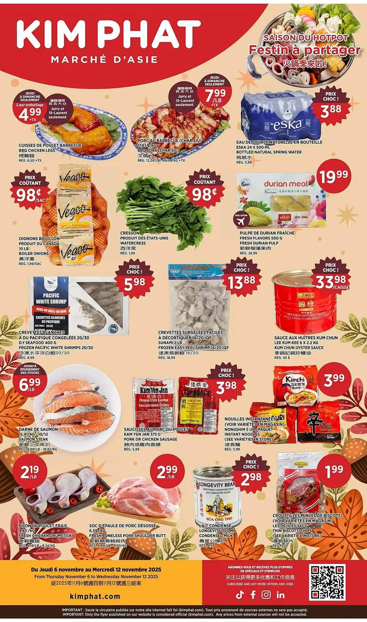 Kim Phat flyer from November 7 to November 14 2025 - flyer page 1