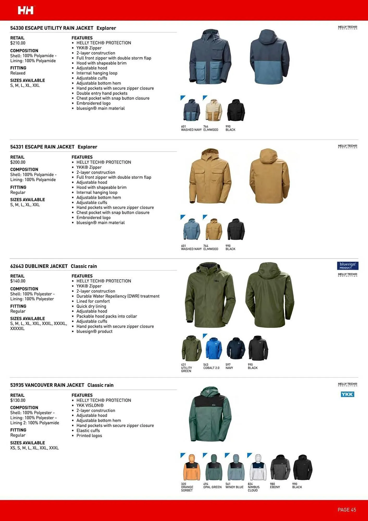 Helly Hansen flyer from March 12 to May 31 2026 - flyer page 45