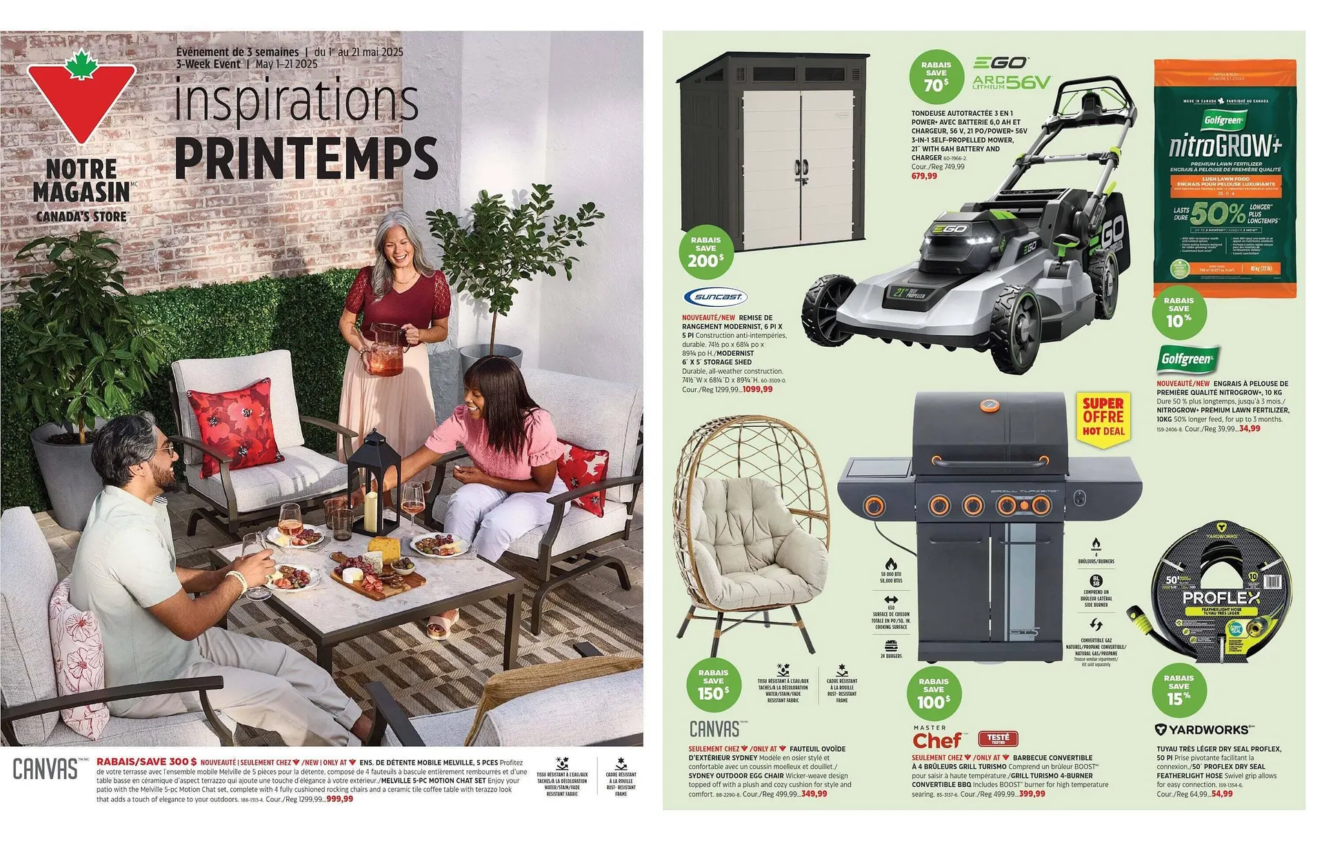Canadian Tire flyer from May 1 to May 8 2025 - flyer page 1