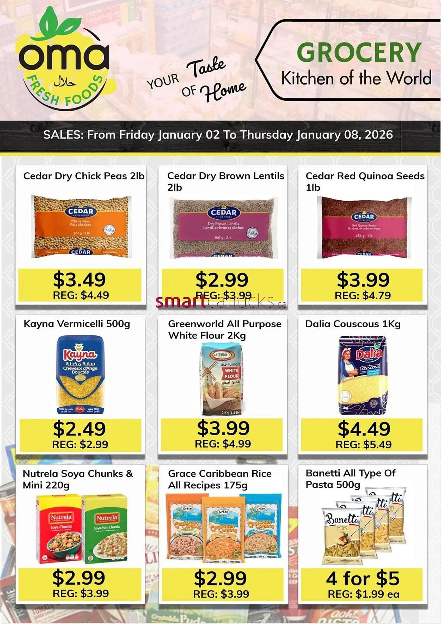 Oma Fresh Foods flyer from January 2 to January 8 2026 - flyer page 3