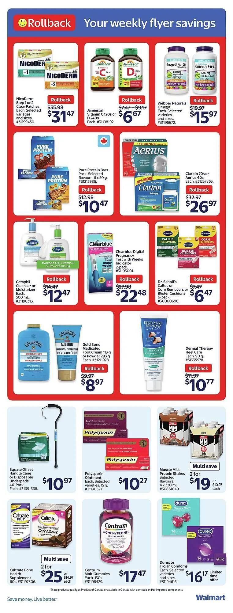 Walmart flyer from April 24 to May 1 2025 - flyer page 10