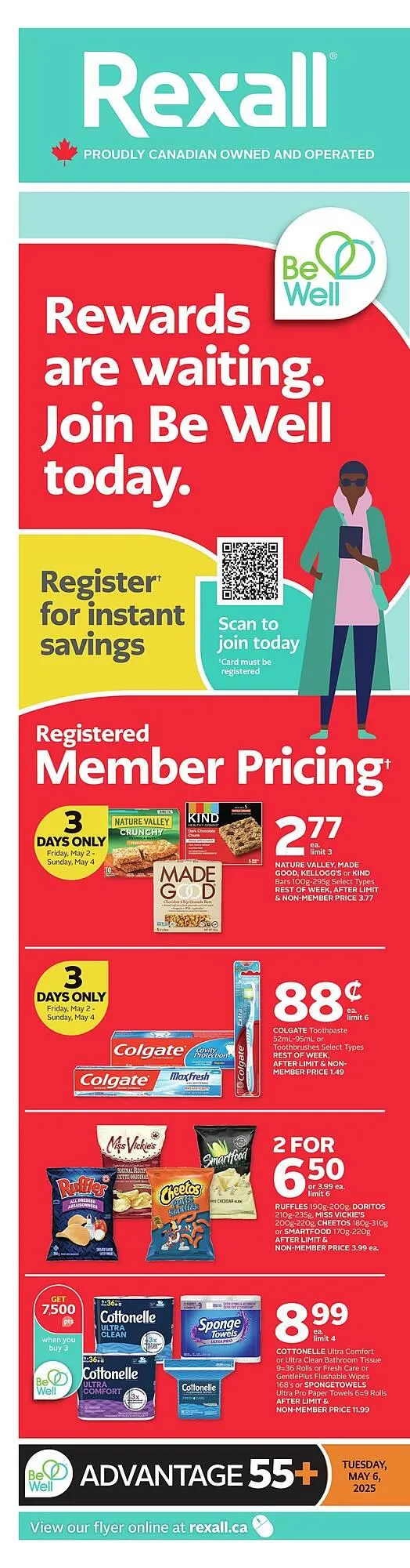 Rexall flyer from May 1 to May 8 2025 - flyer page 1