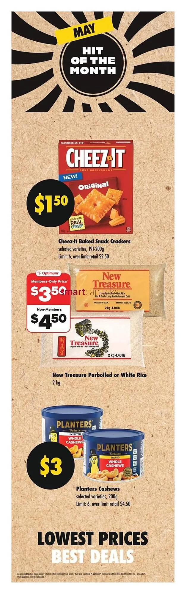 Real Canadian Superstore flyer from May 9 to May 15 2024 - flyer page 1